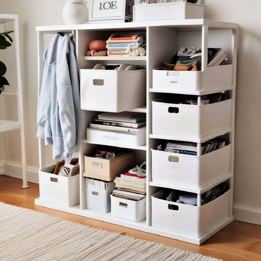 stackable storage boxes