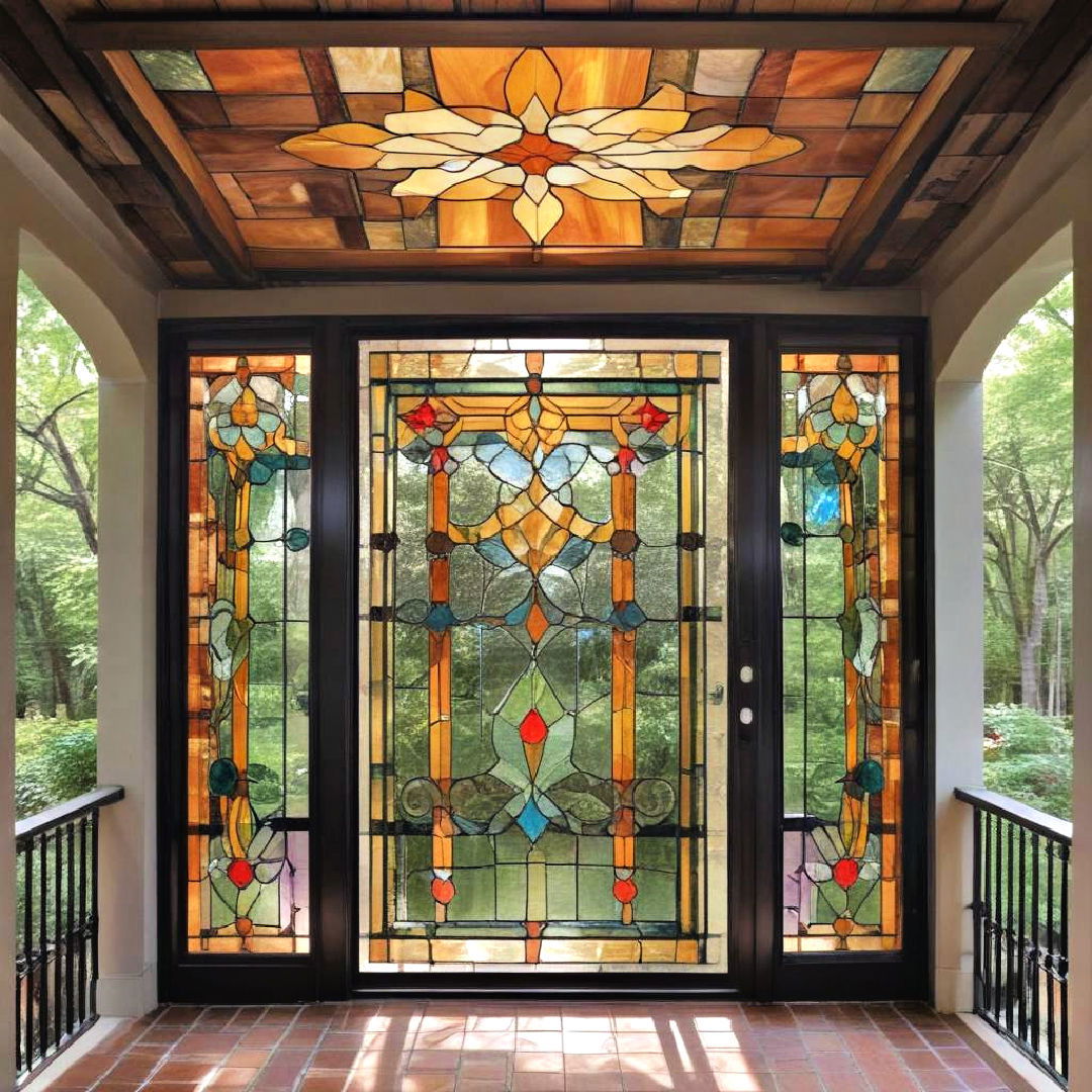 stained glass panels