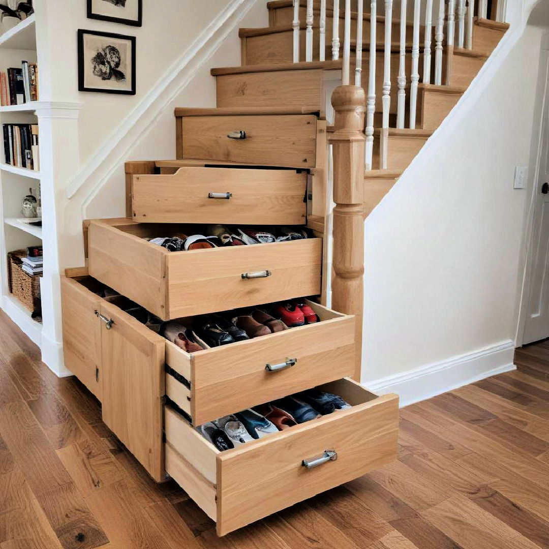 staircase drawers