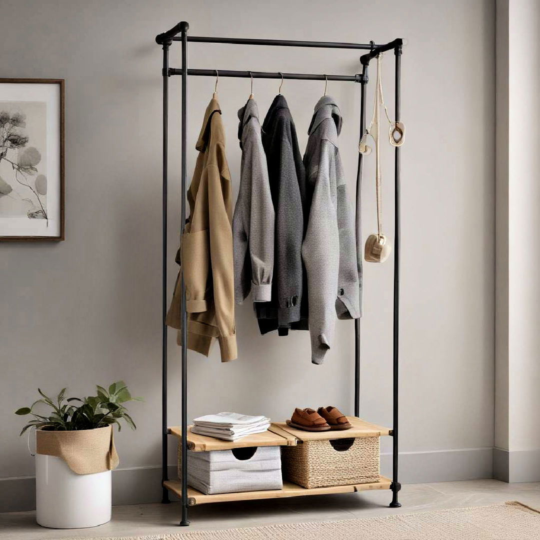 standing coat rack