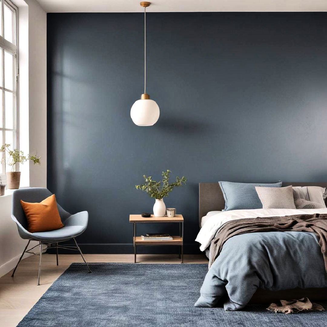 steel blue for industrial chic