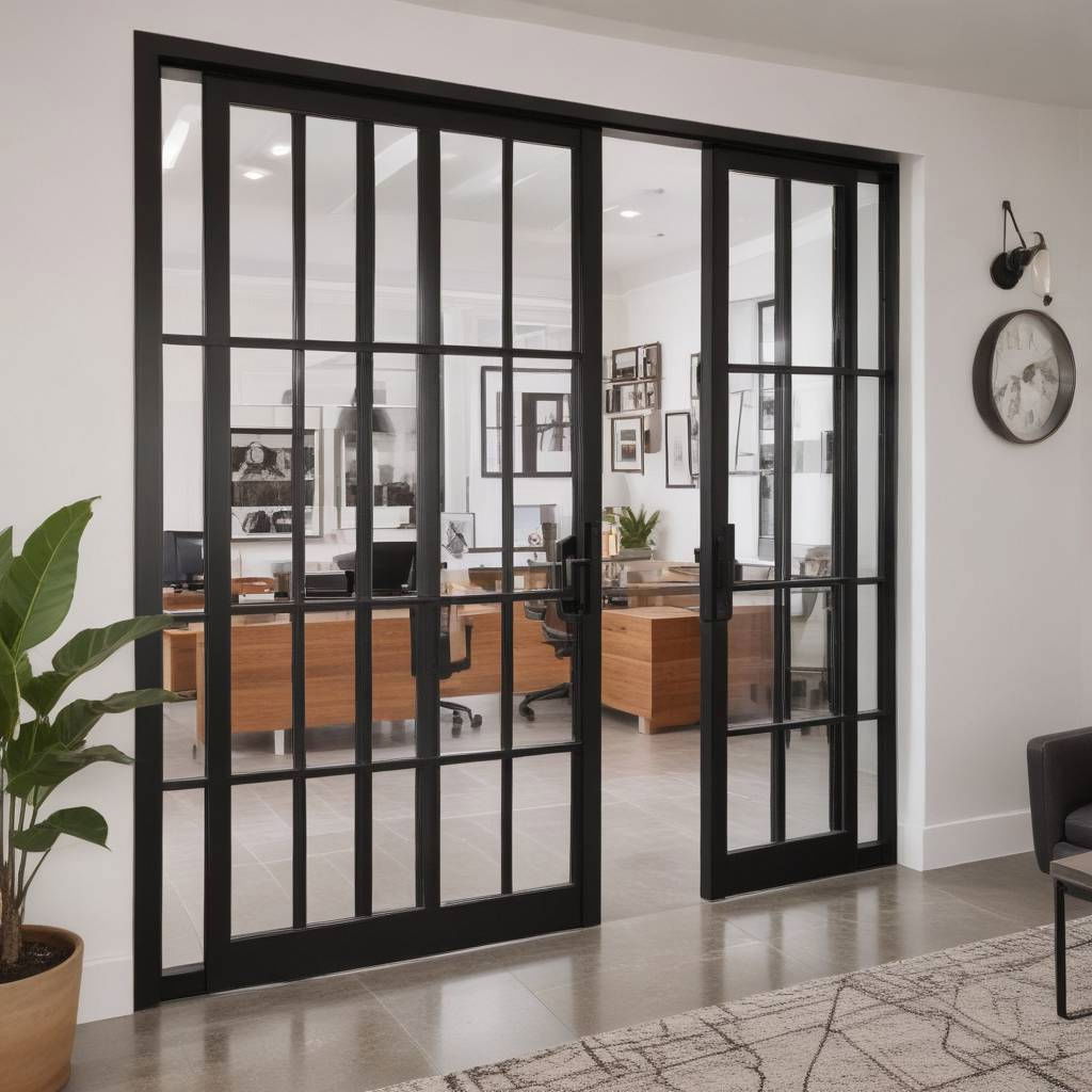 steel frame doors