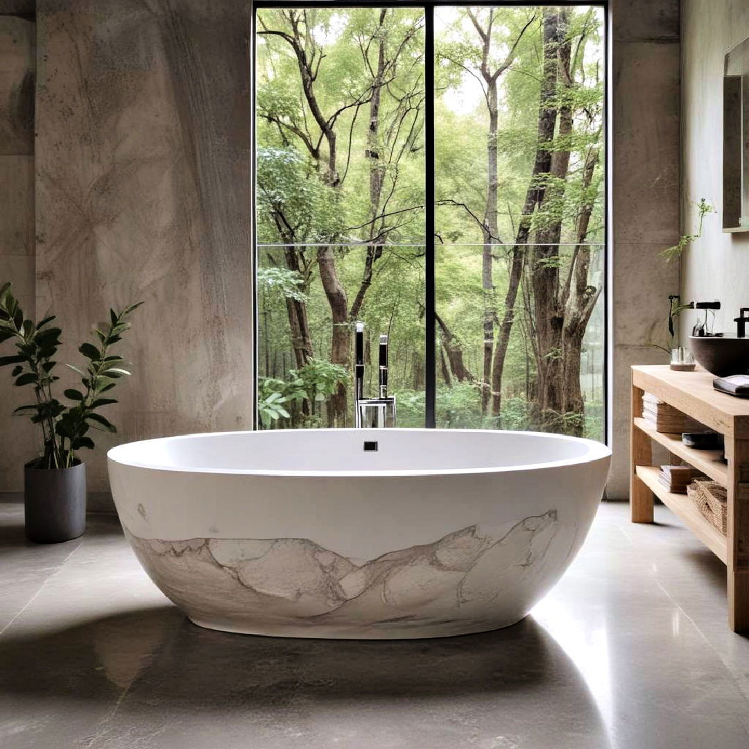 stone resin bathtubs