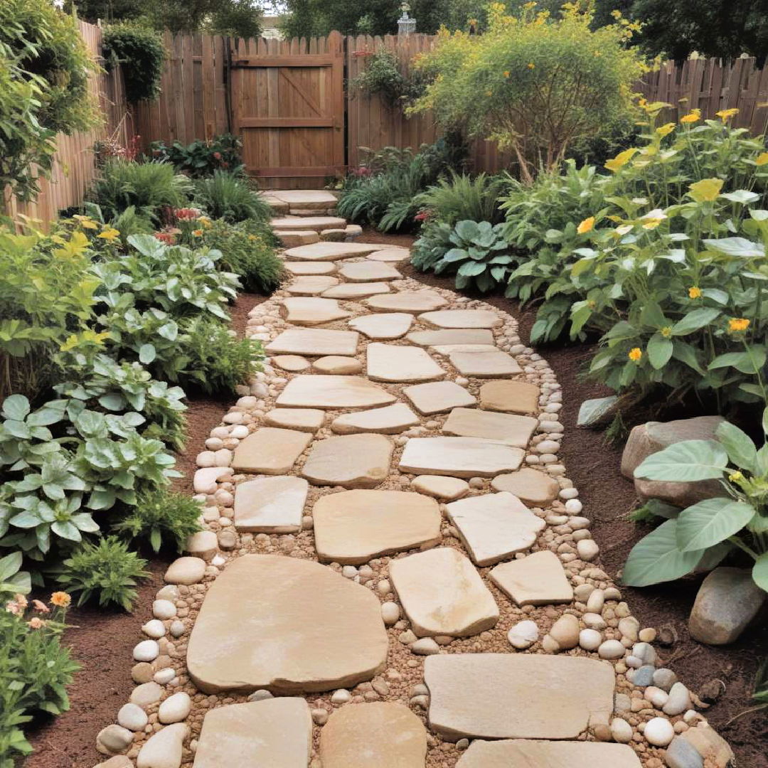 stone veneer paths