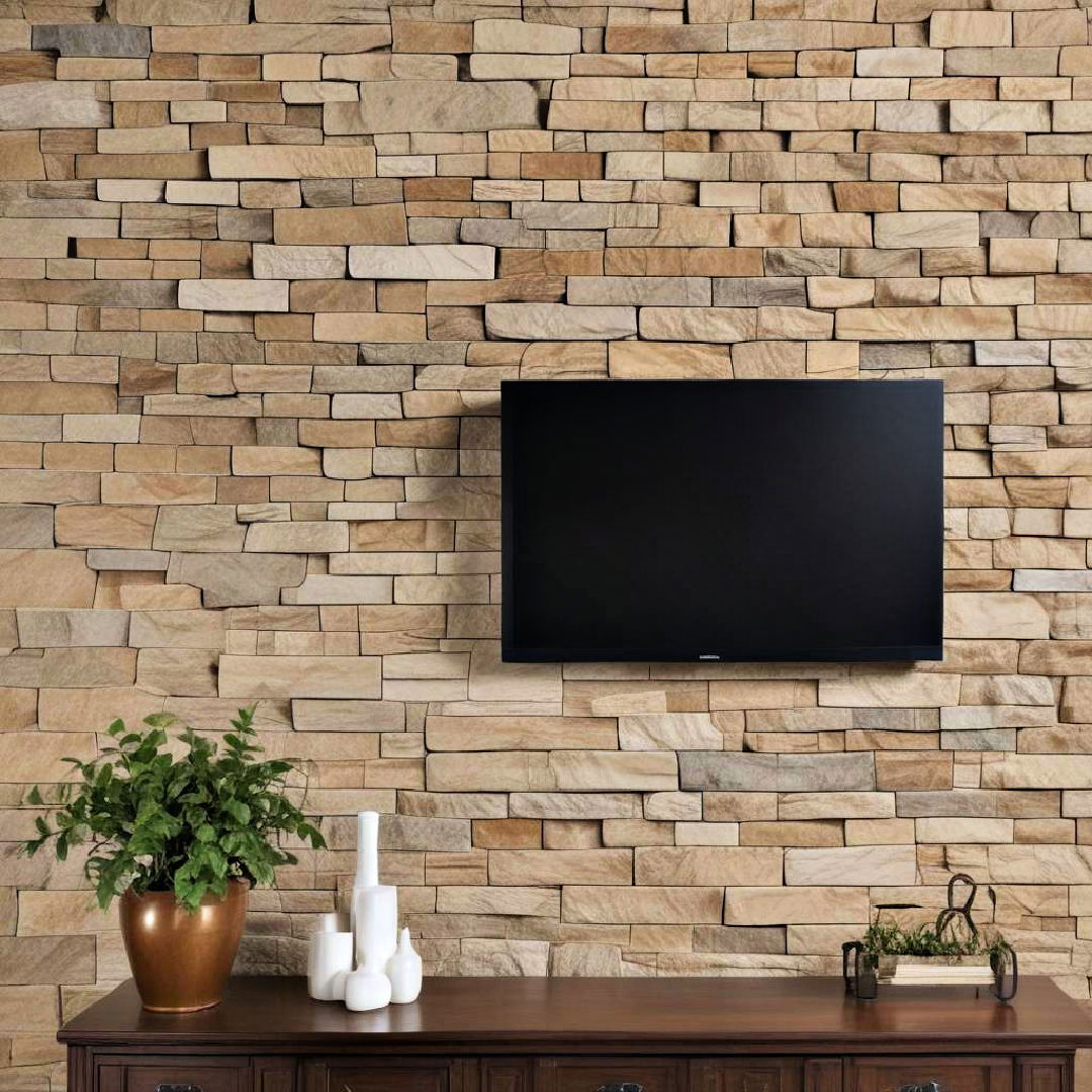 stone veneer rustic elegance