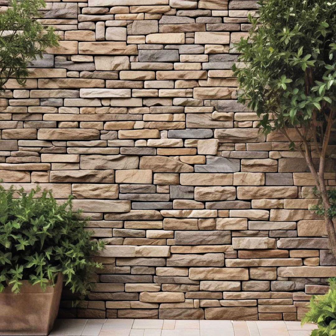 stone veneer walls