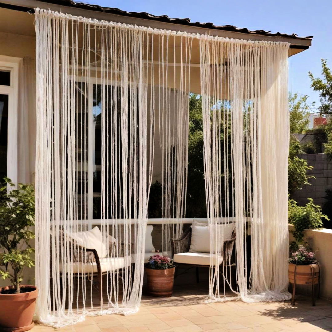 string curtains