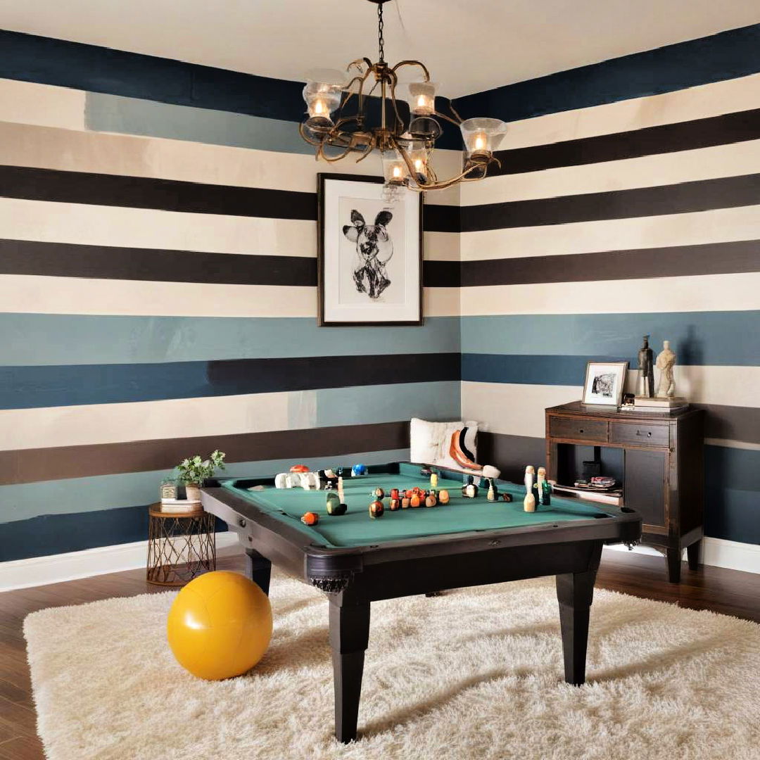 stripe accent walls