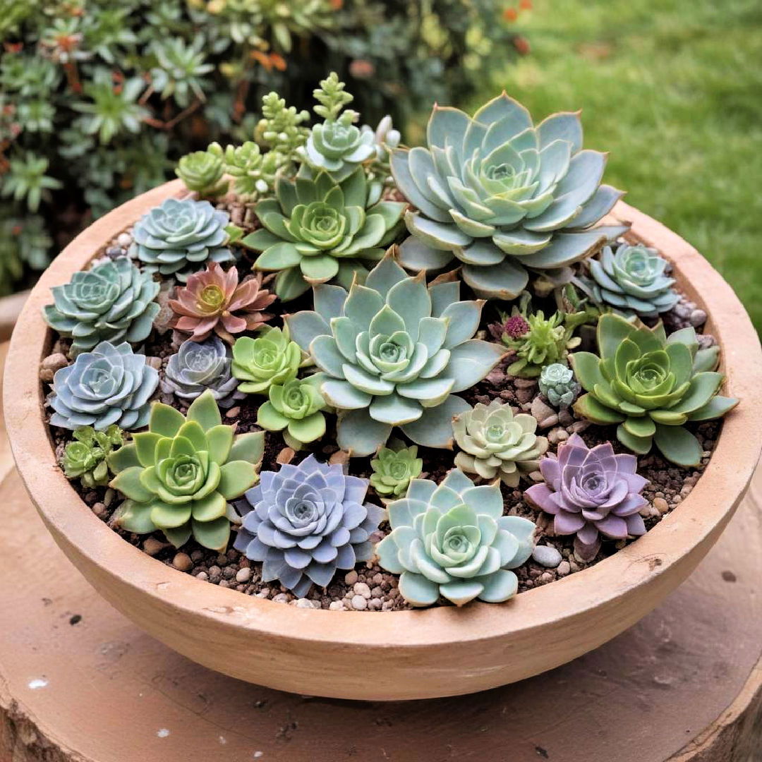 succulent arrangement station