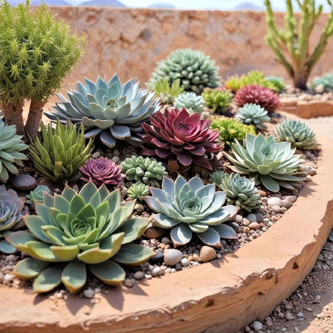 succulent gardens for variety