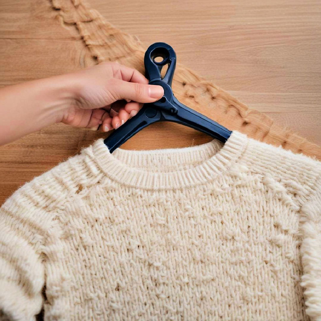 sweater shaving