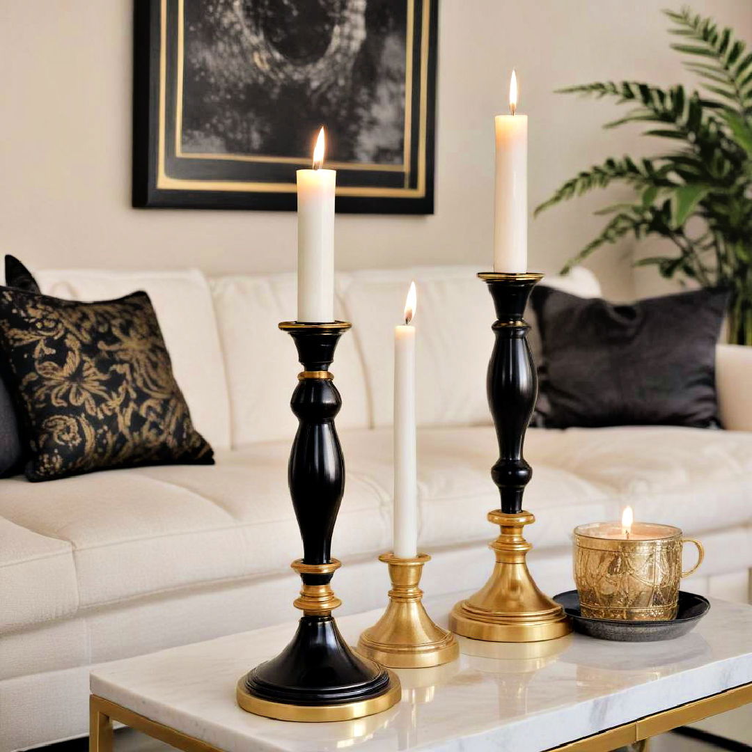 tasteful candlesticks