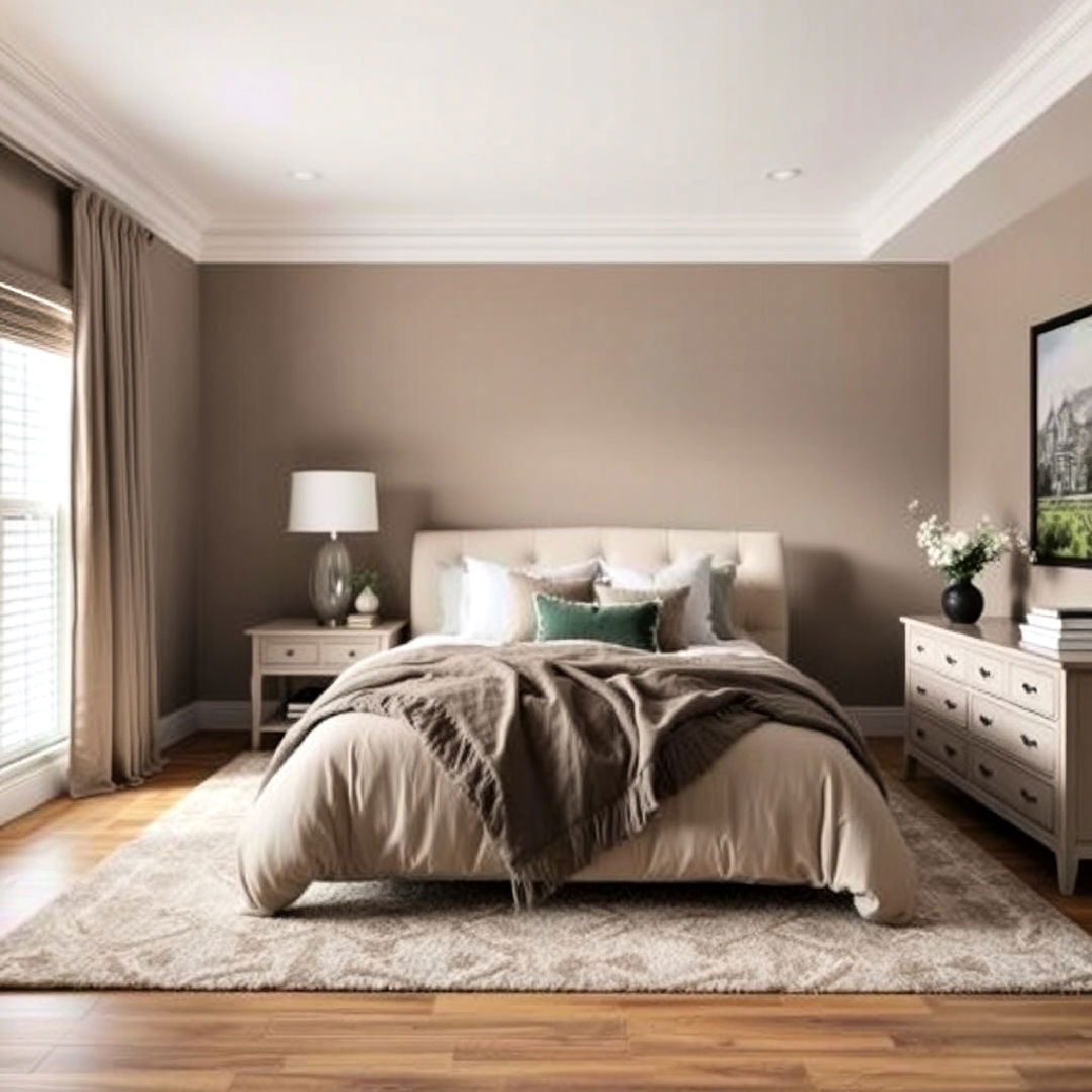 taupe and gray color scheme