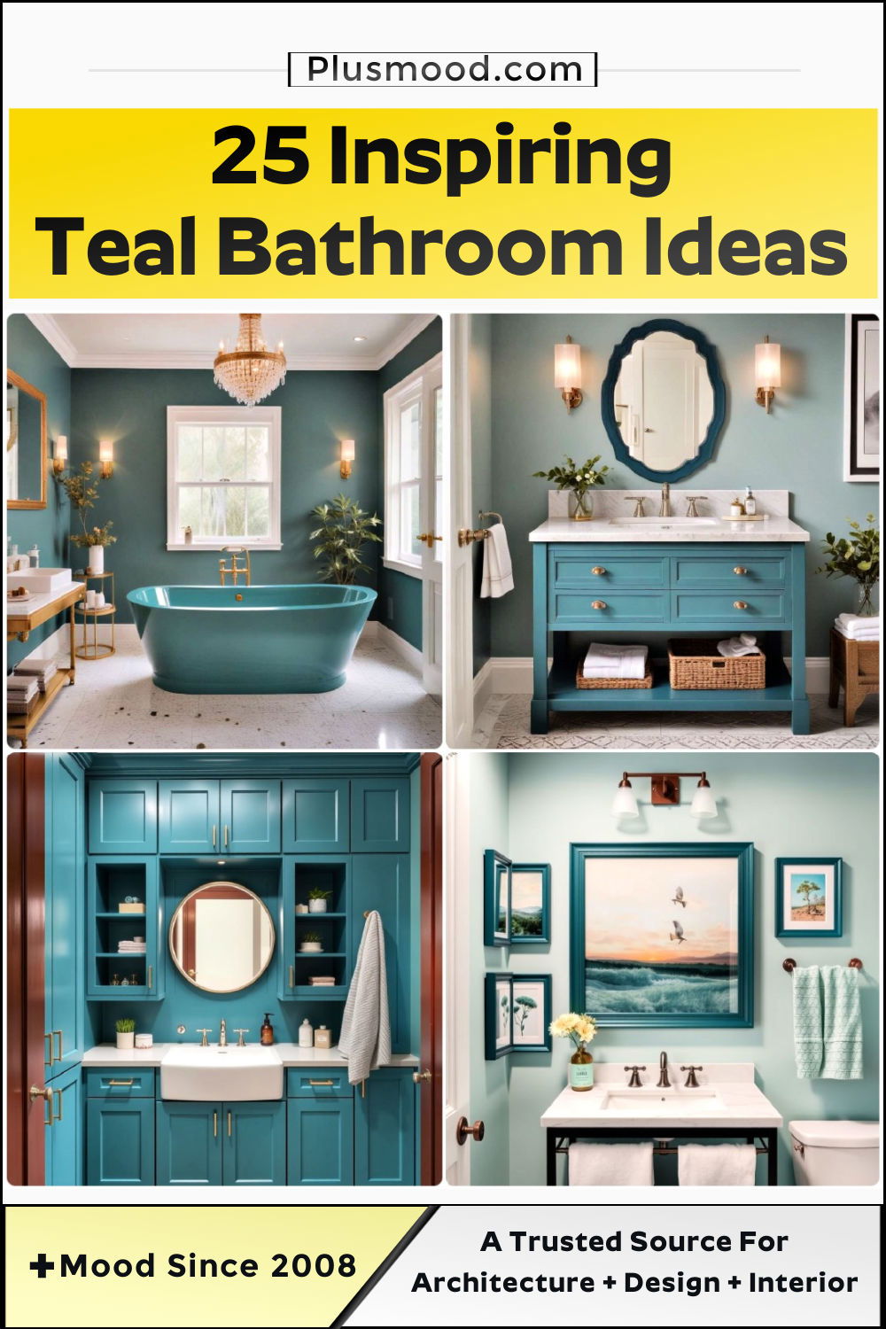 teal bathroom ideas and inspiration