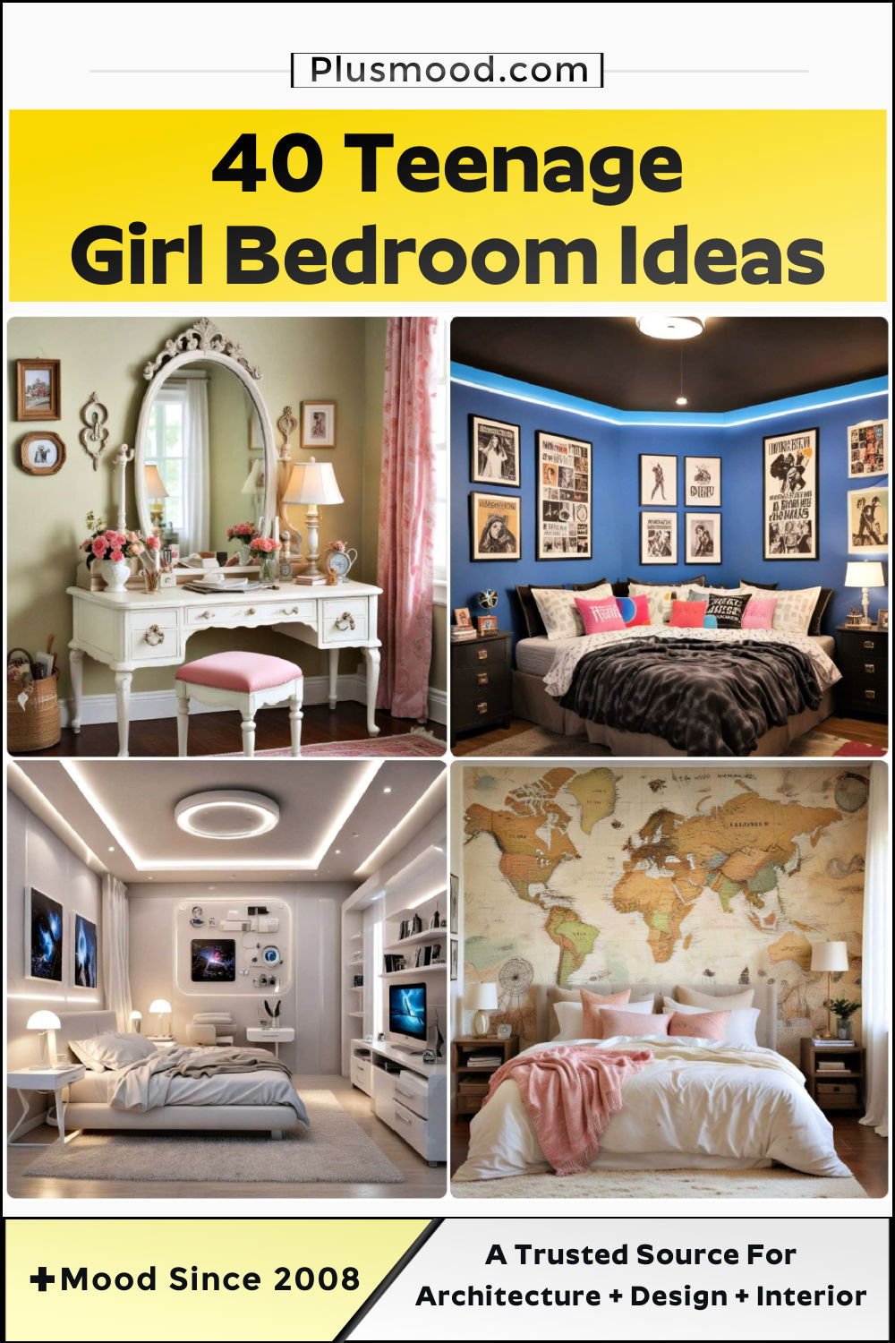 teenage girl bedroom ideas and inspiration