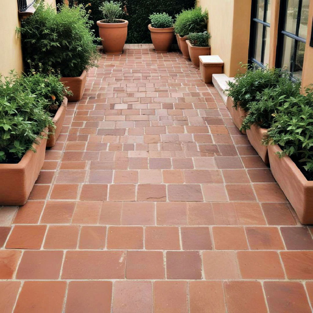 terracotta tile warmth