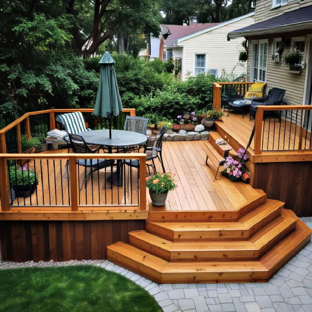 tiered decks