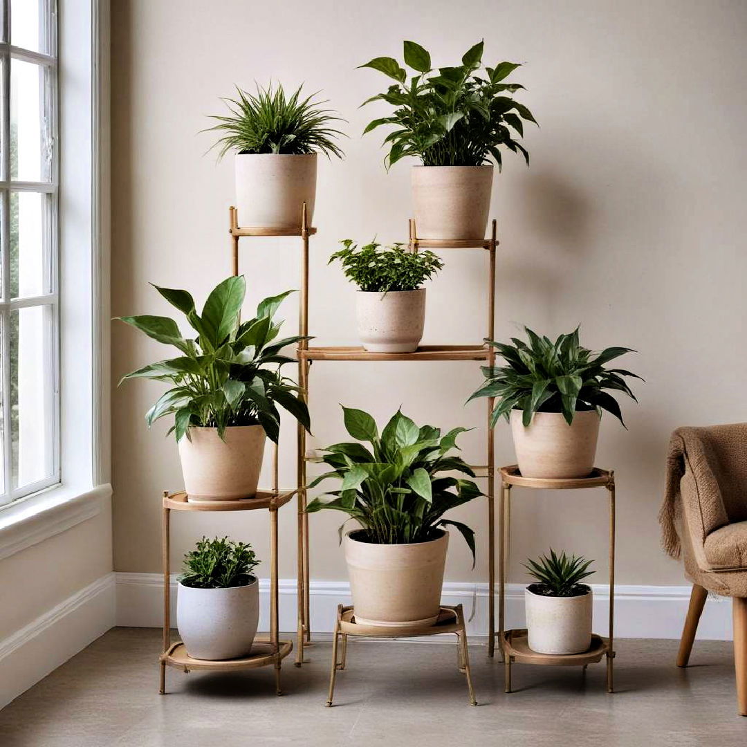 tiered plant stands