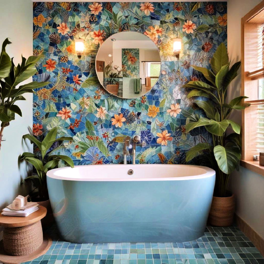 tiled mosaics for vibrant color