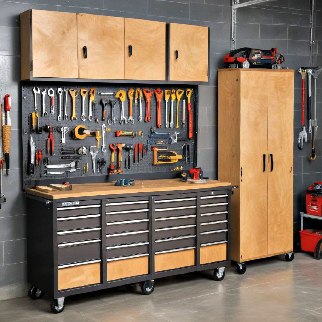 tool cabinets on wheels