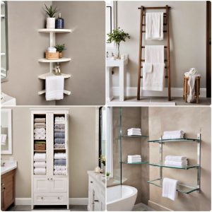 towel storage ideas