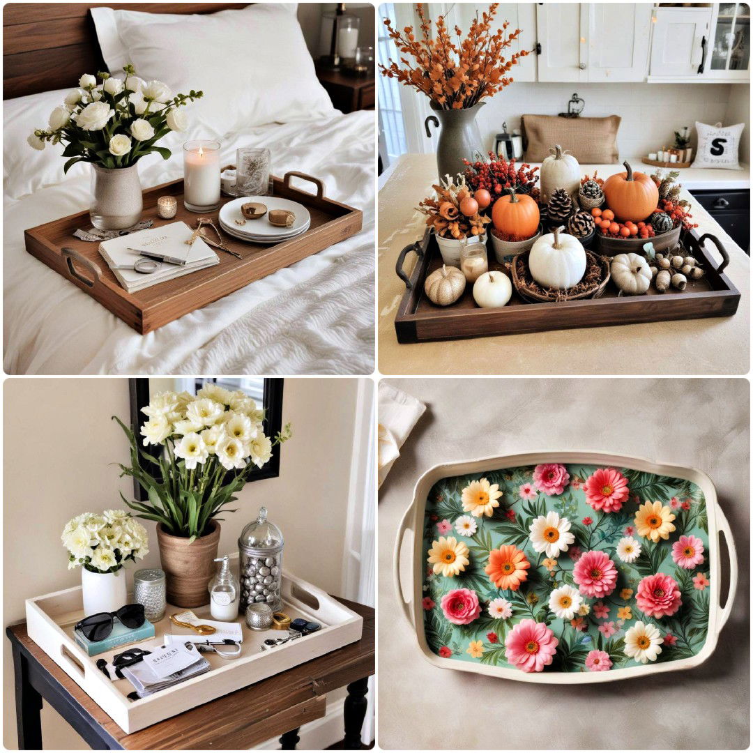 15 Tray Decor Ideas for A Chic and Organized Space