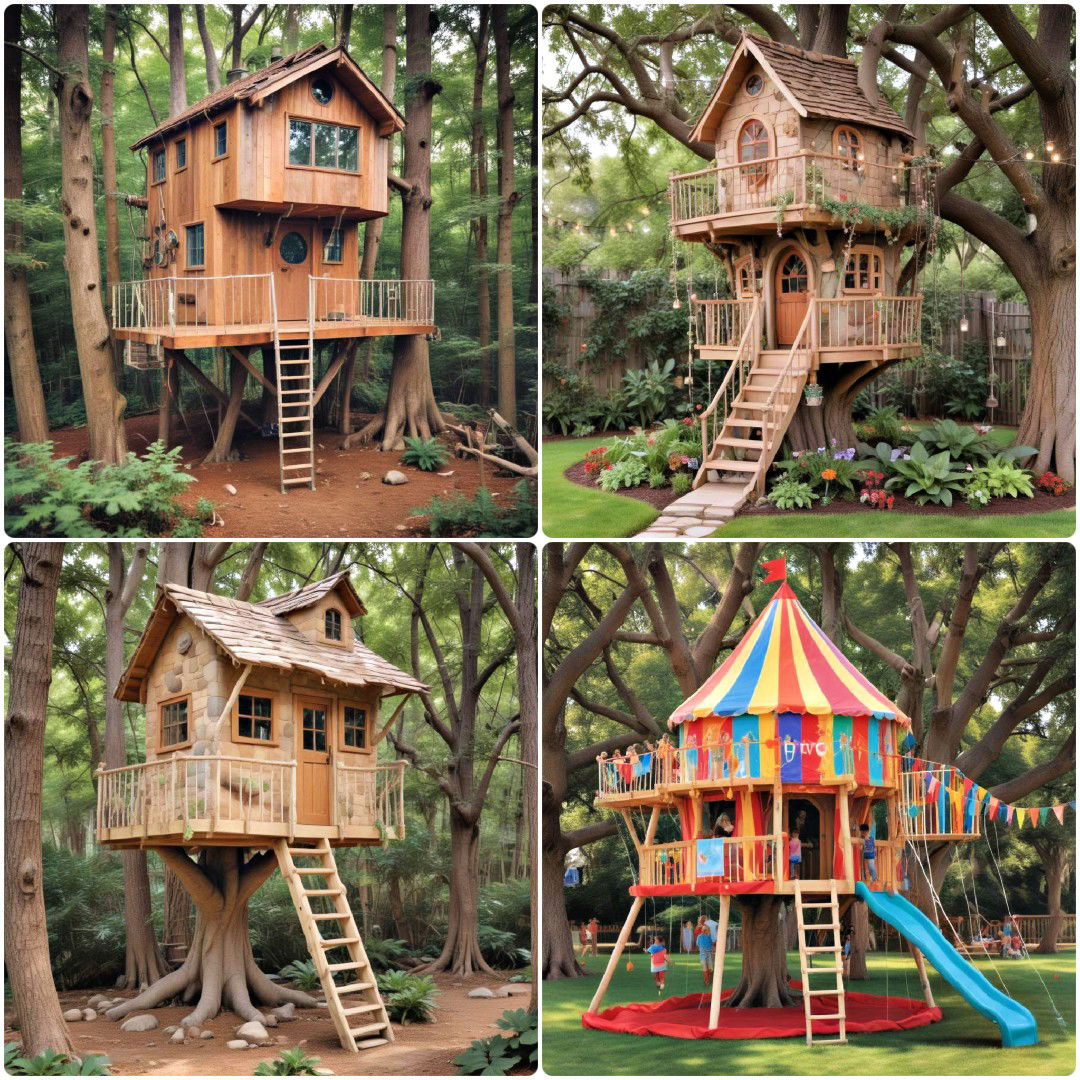 25 Tree House Ideas for Kids and Adults