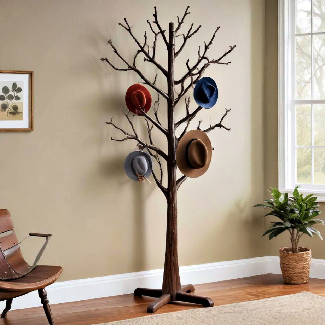 tree style hat rack