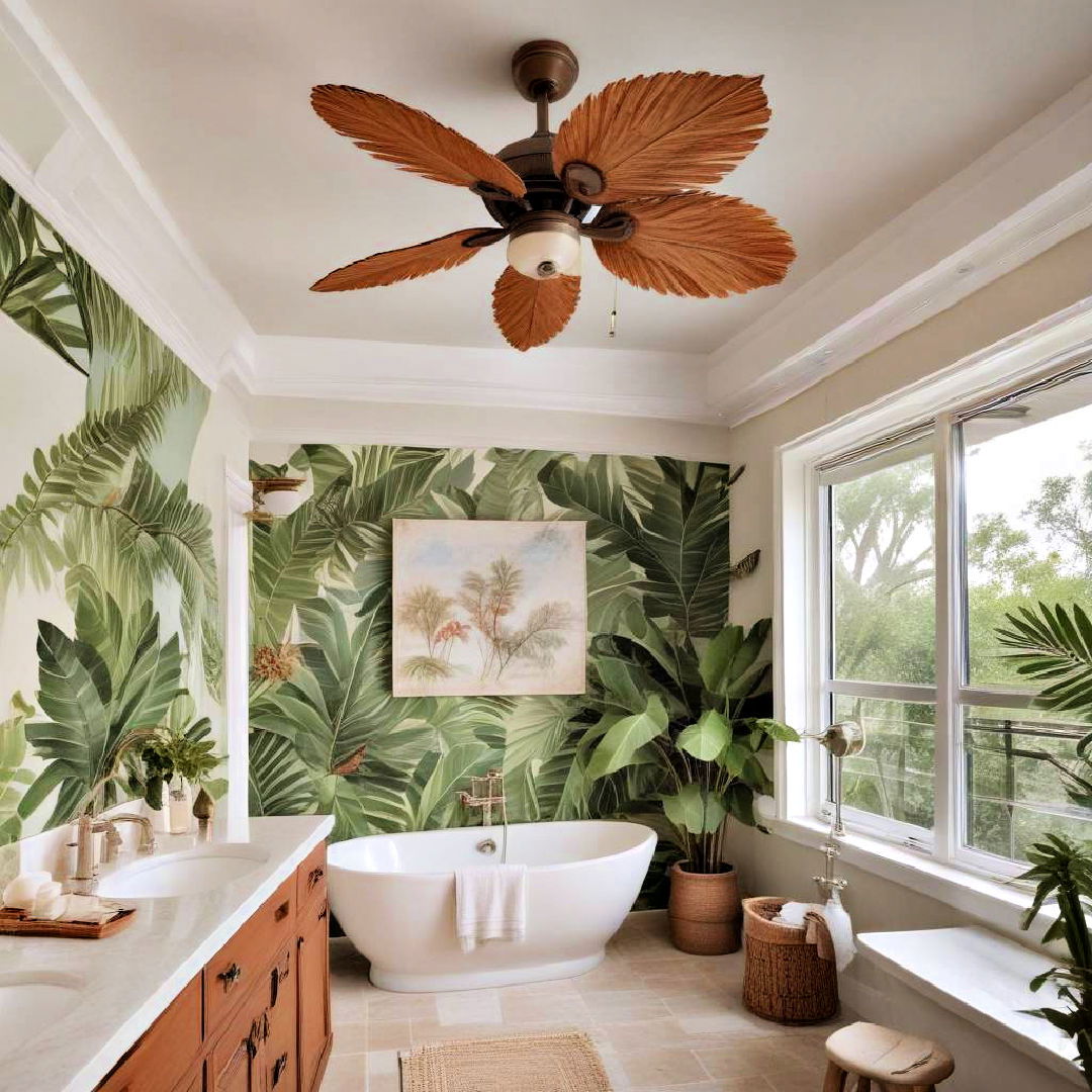 tropical ceiling fans for breezy comfort