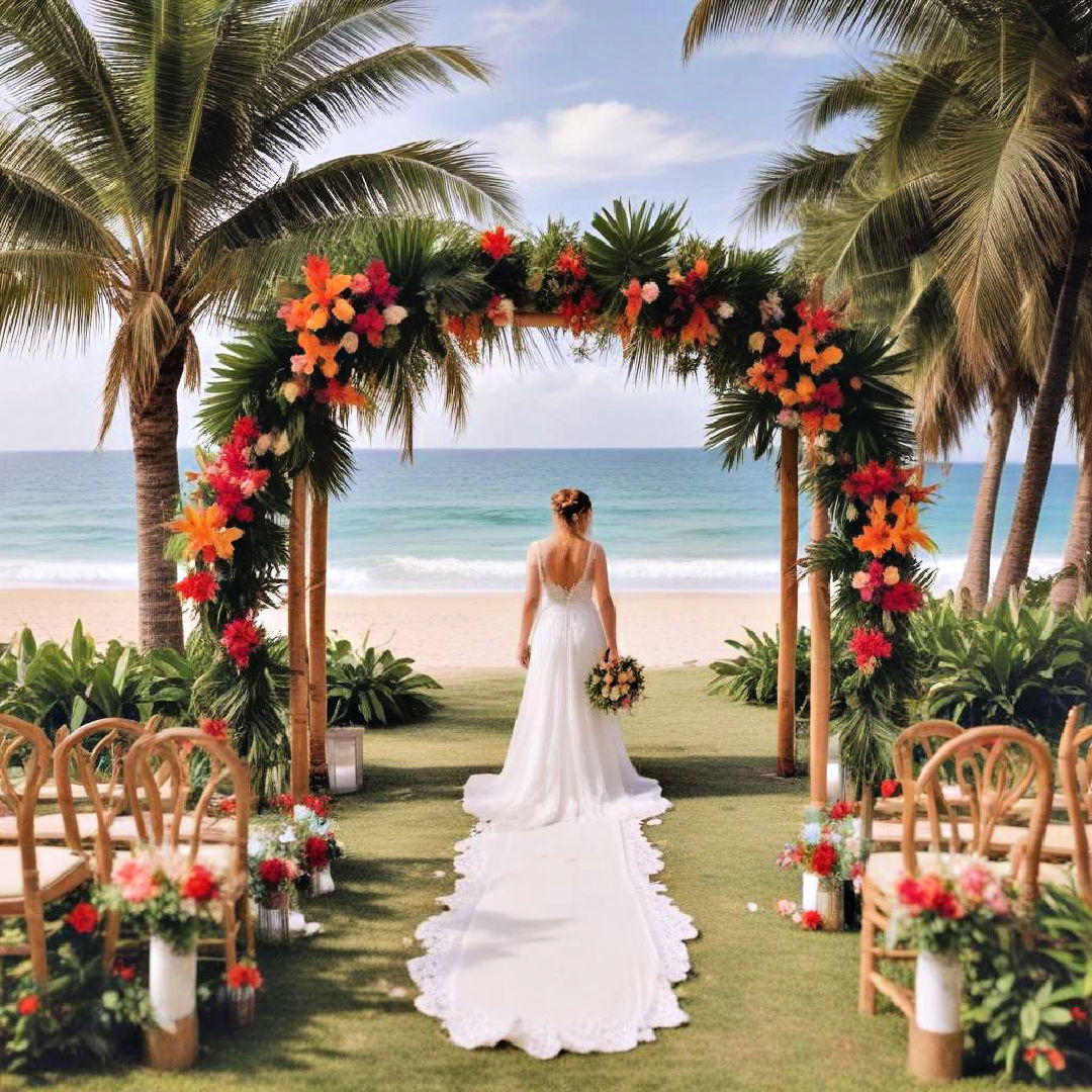 tropical destination wedding