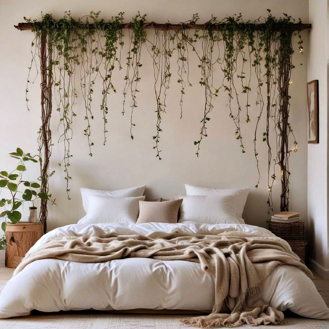 twig and vine wall decor