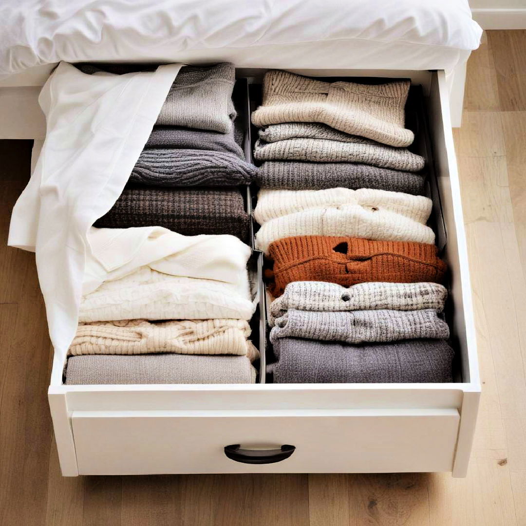 under bed storage