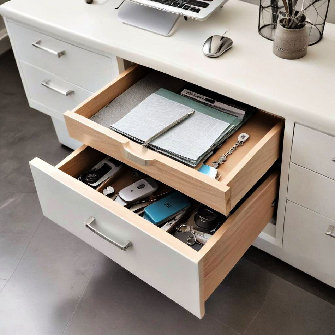 under desk drawer