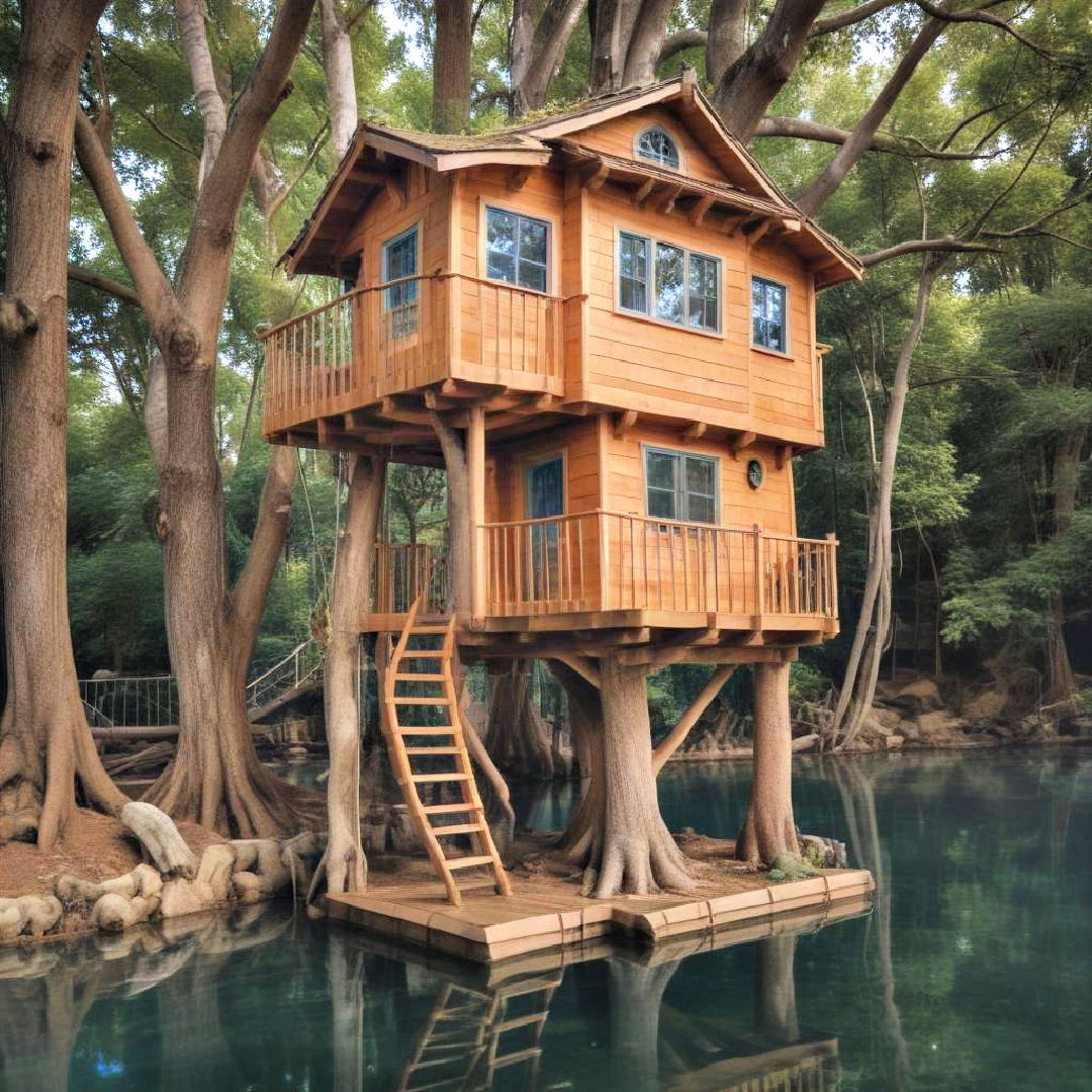 underwater adventure treehouse