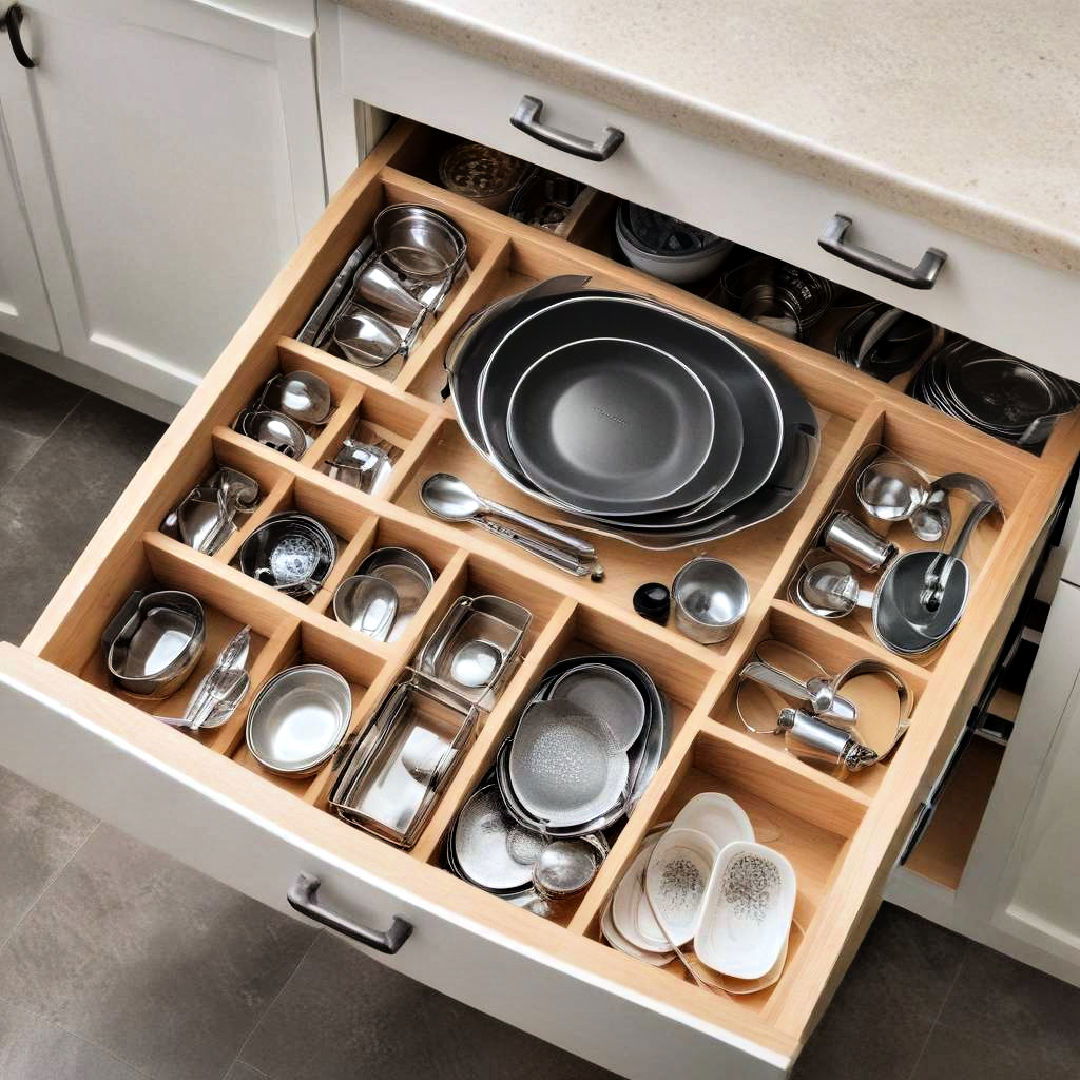 use drawer organizers