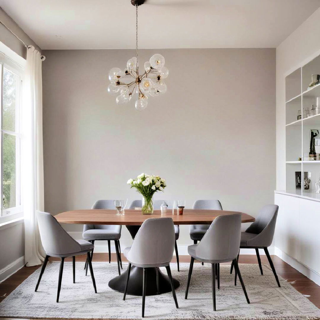 use light gray for a modern touch