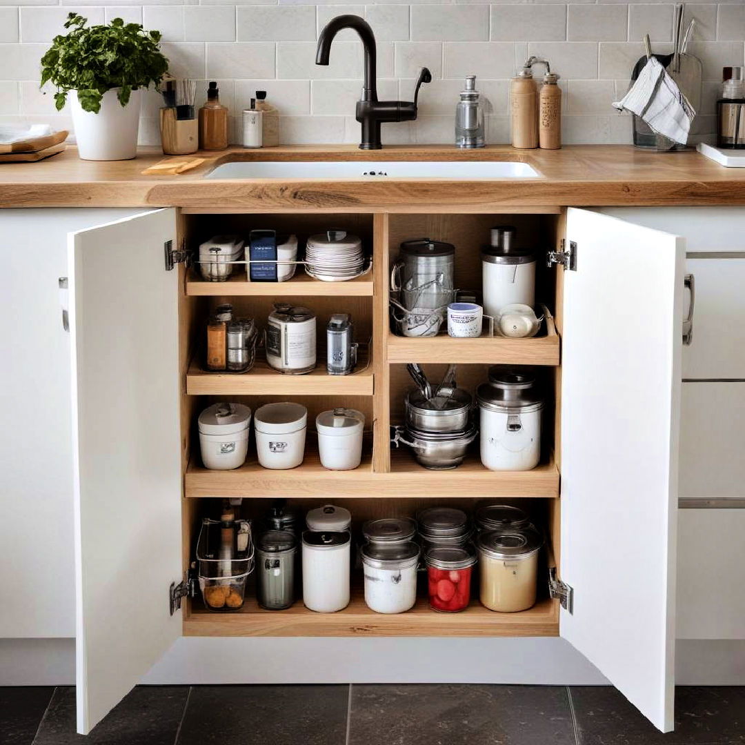 use under sink storage