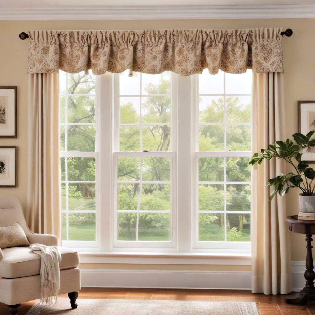 valances for a decorative accent