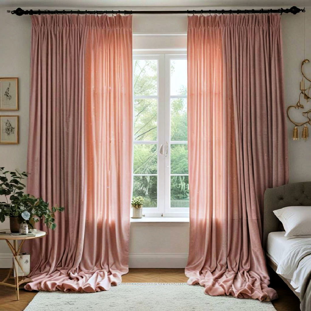 velvet curtains