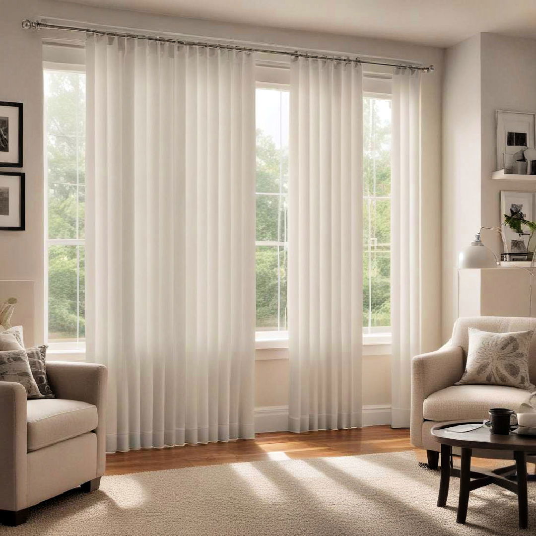 vertical blinds for large windows