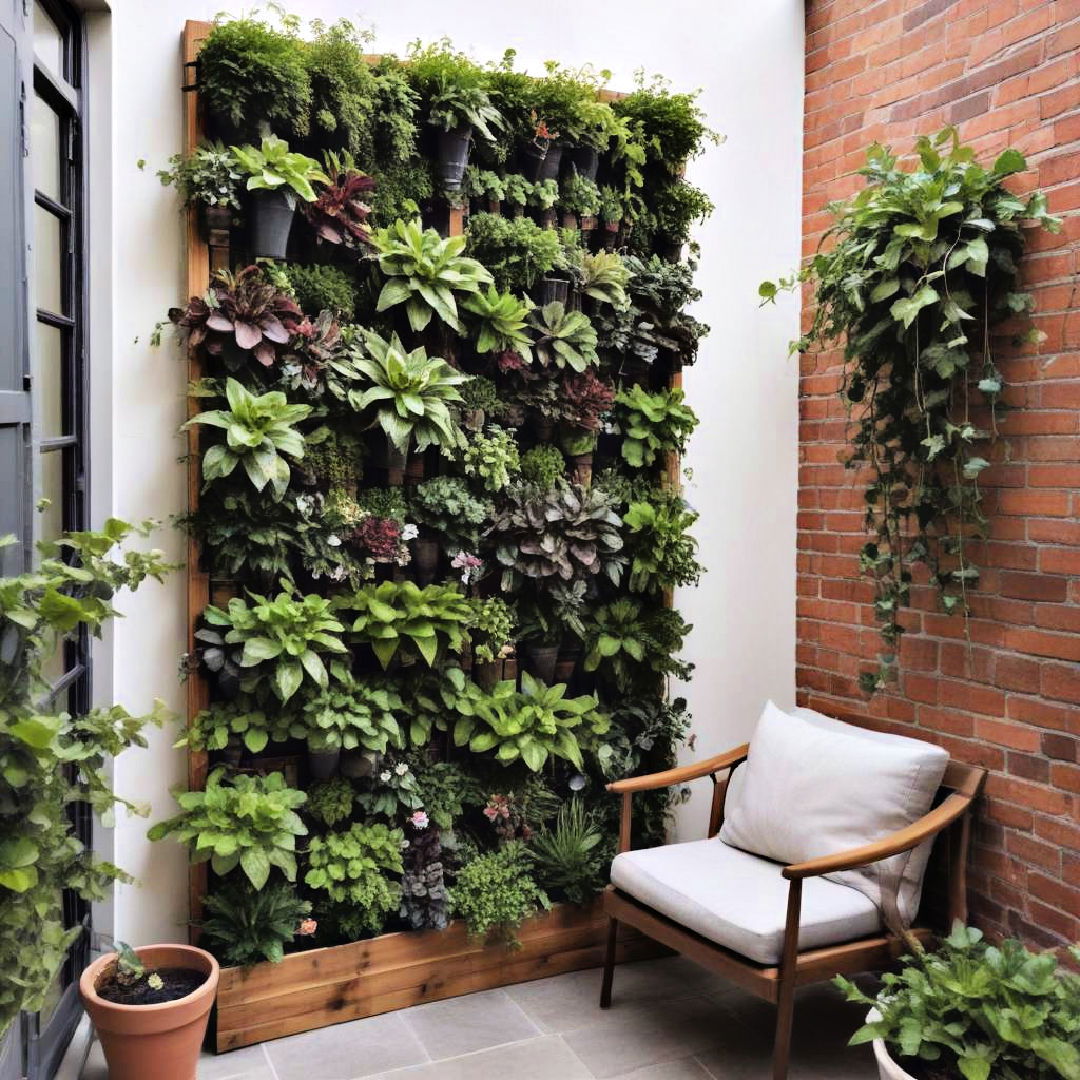 vertical garden wall