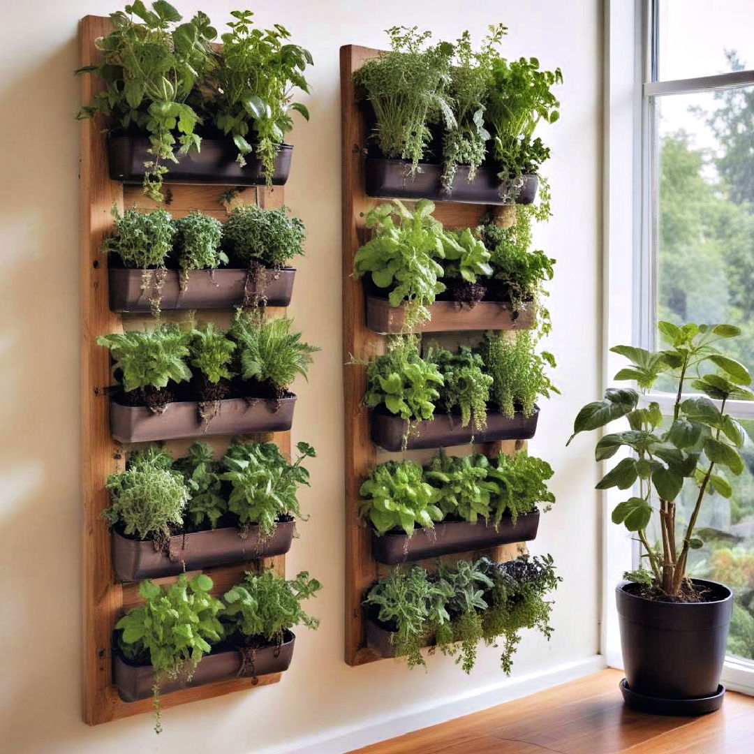 vertical herb garden