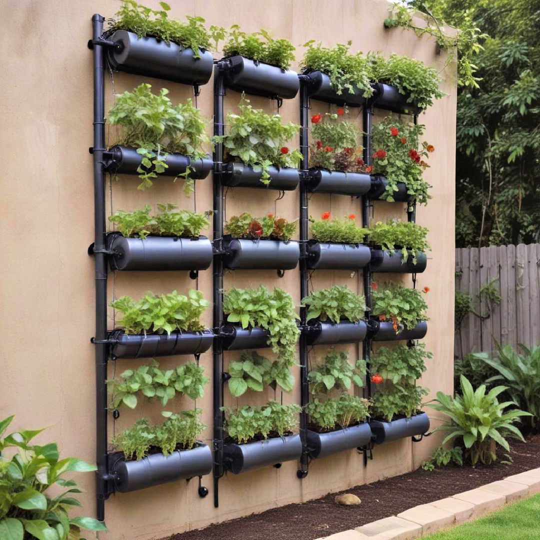 vertical watering system