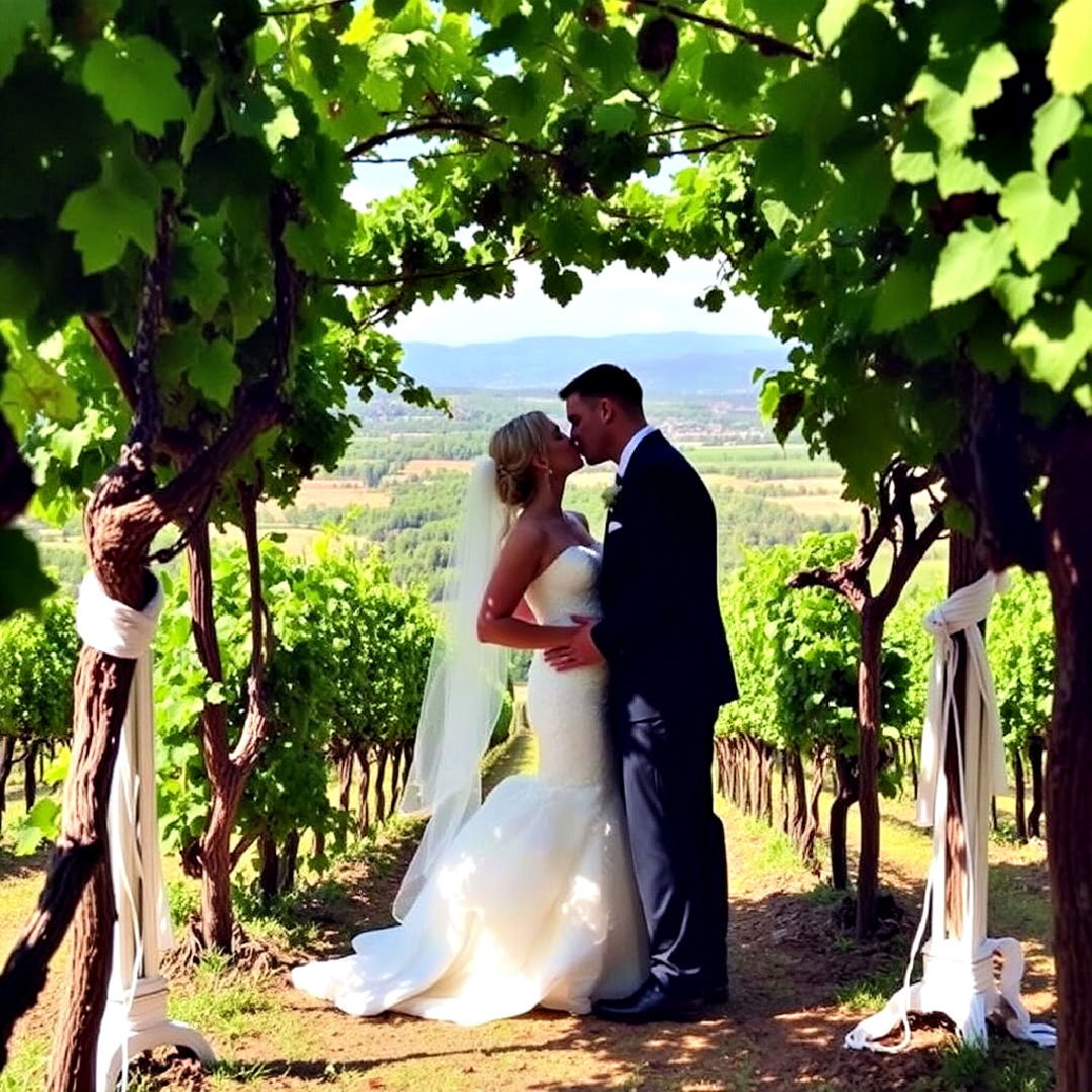 vineyard wedding