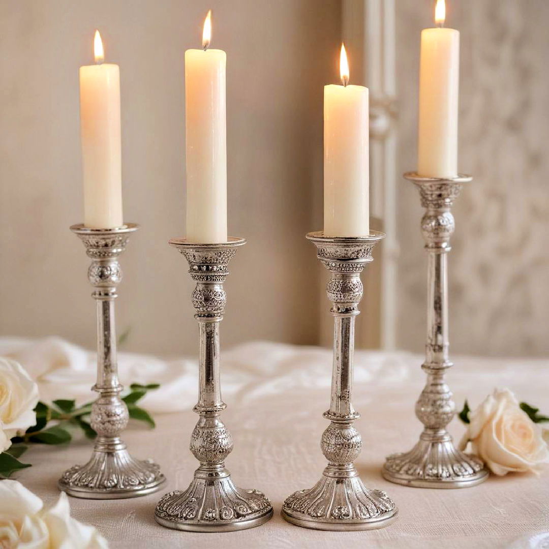 vintage candlesticks