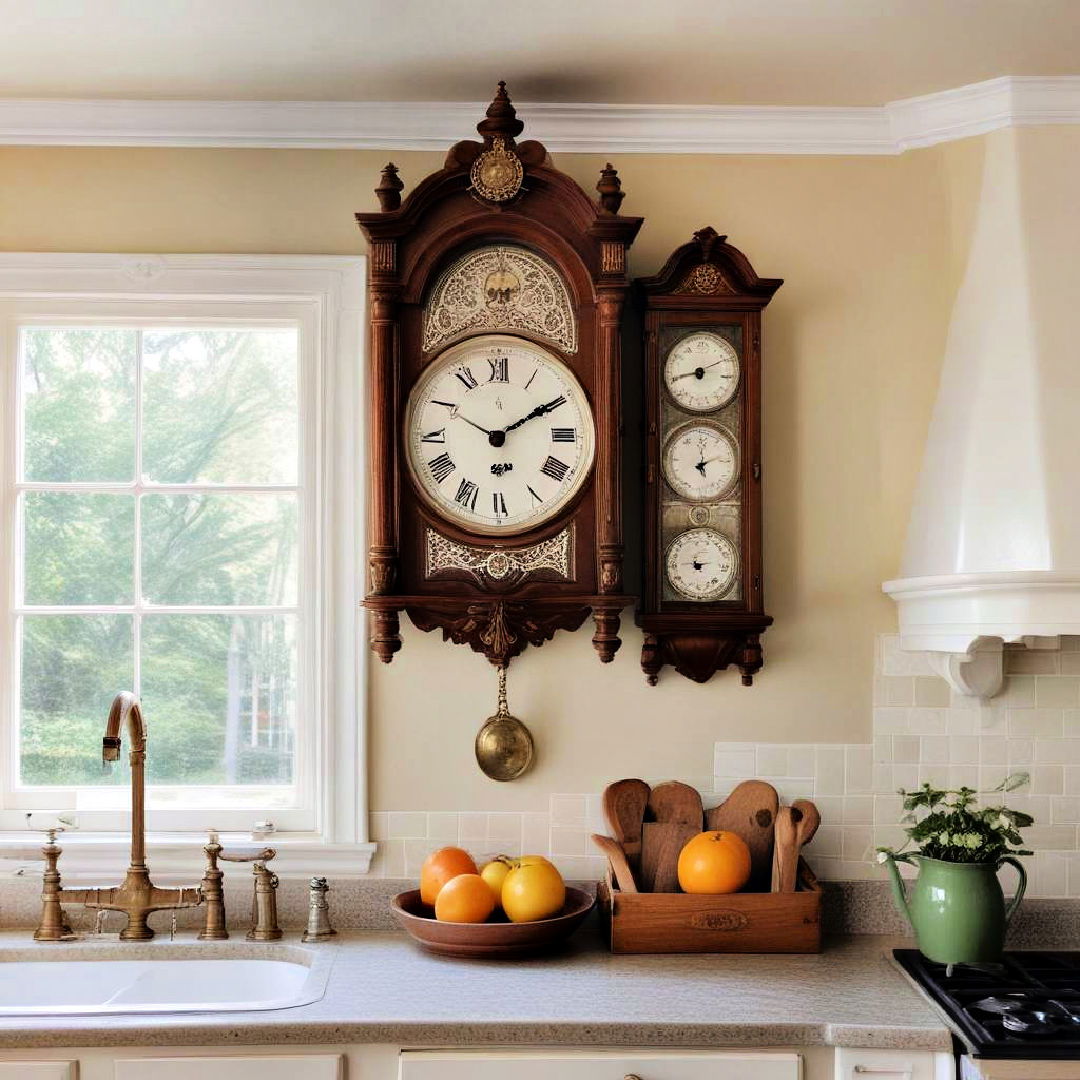 vintage clocks for timeless charm