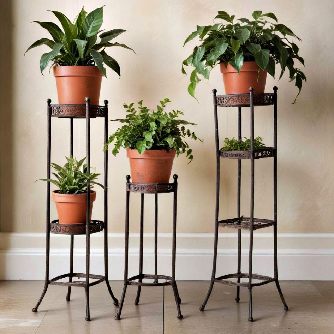 vintage plant stands