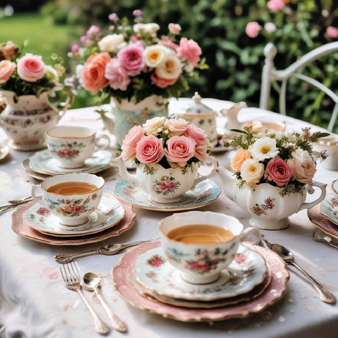 vintage tea sets