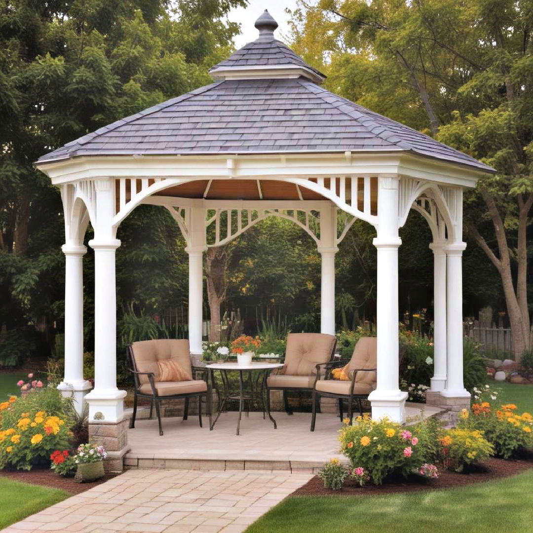 vinyl patio gazebo