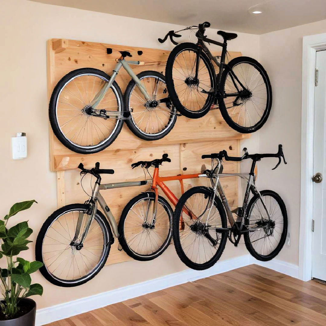 wall mounted bicycle racks